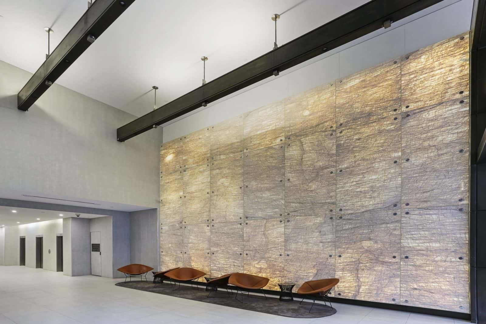 Golden Spider Marble on Glass