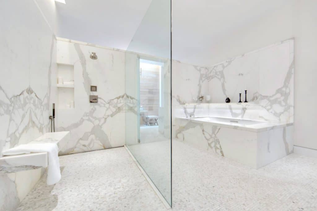 Marble Shower 1