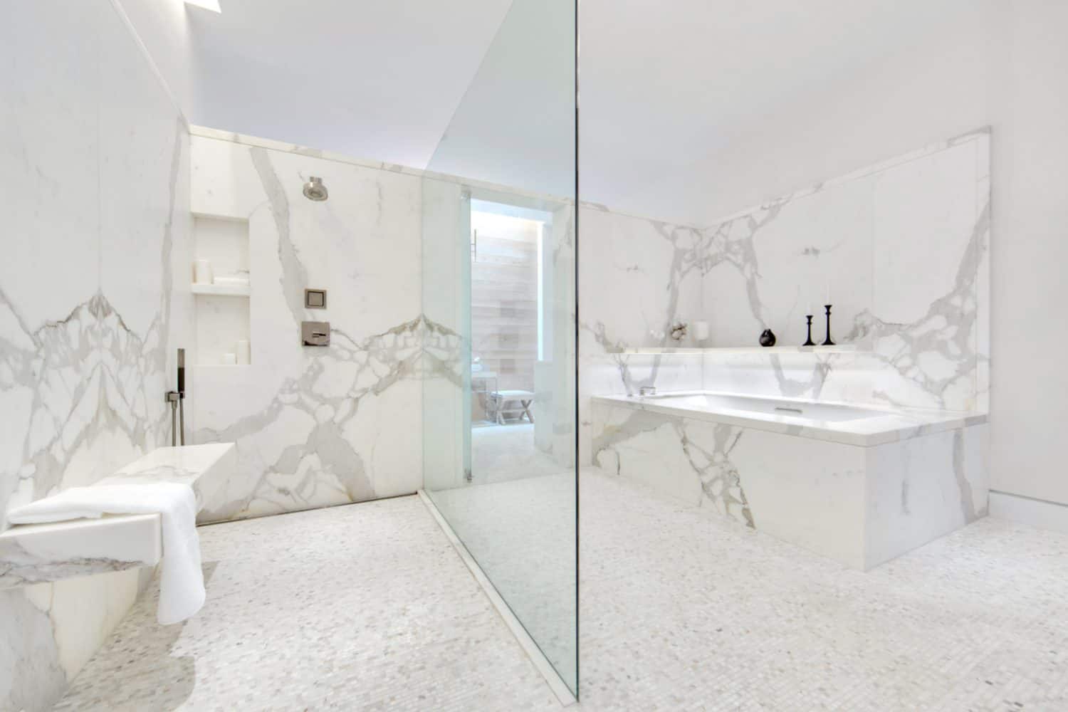 Marble Shower 1