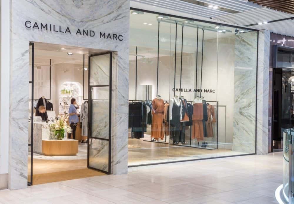 camilla and marc calacatta manhattan store facade