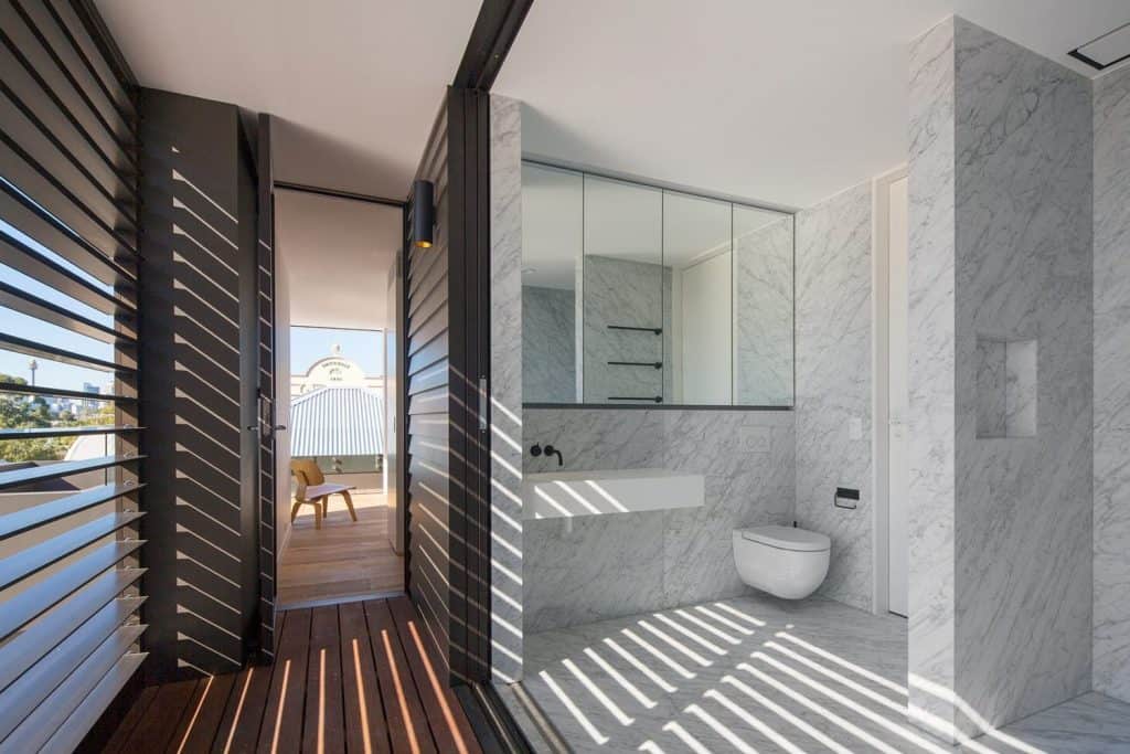 carrara gioia marble bathroom walls and floor