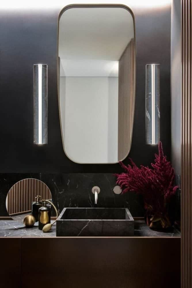 grigio perla bespoke custom vanity
