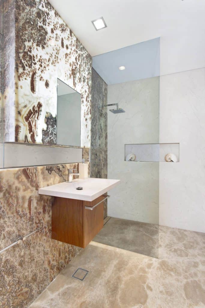 wild onyx vanity cladding