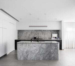 Super White Kitchen Island