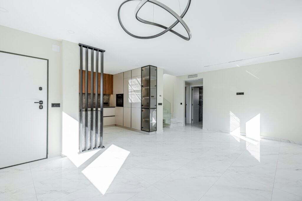 How to Use Marble in Open-Plan Living Spaces