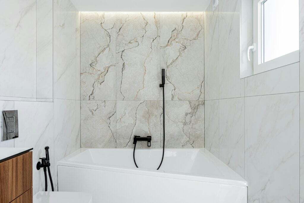 How to Create a Spa Like Bathroom with Marble