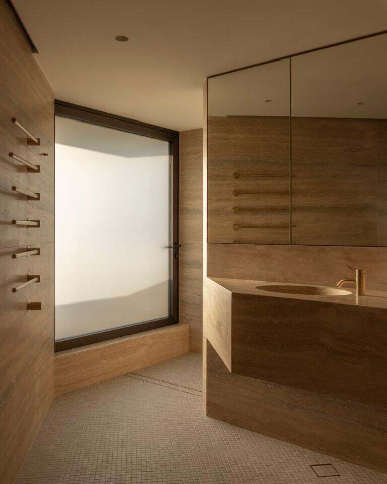 Silver Travertine Ensuite