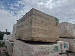 travertine block