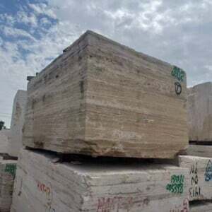 travertine block