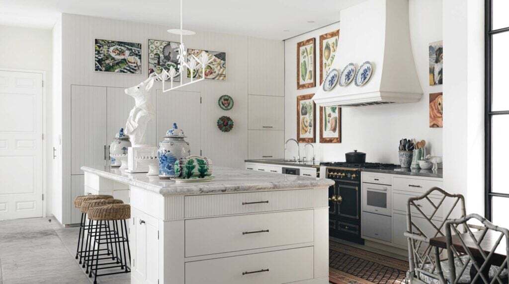 Calacatta Manhattan Kitchen island