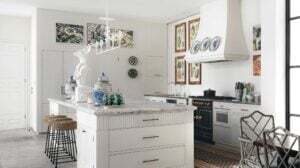 Calacatta Manhattan Kitchen island