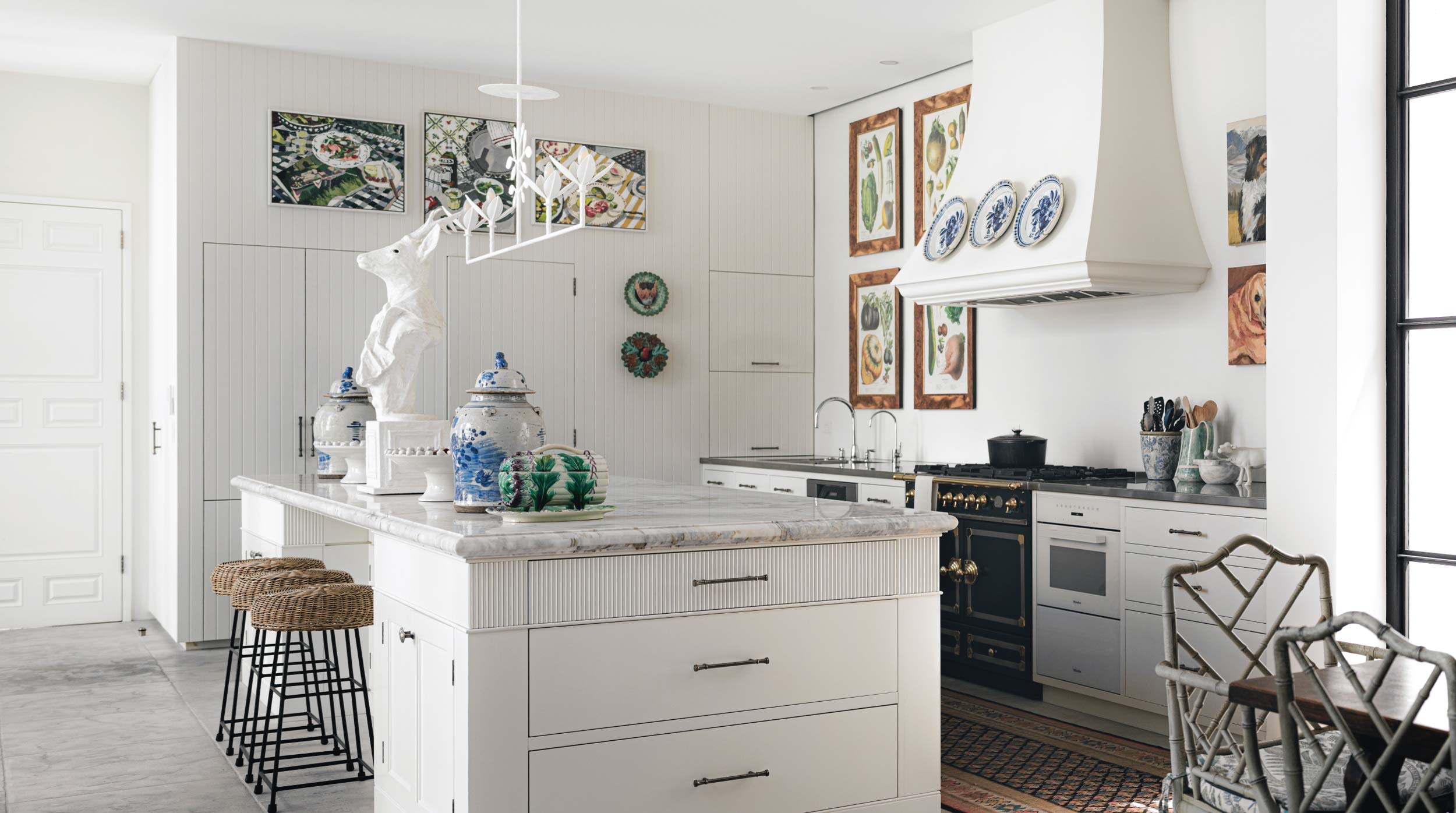 Calacatta Manhattan Kitchen island