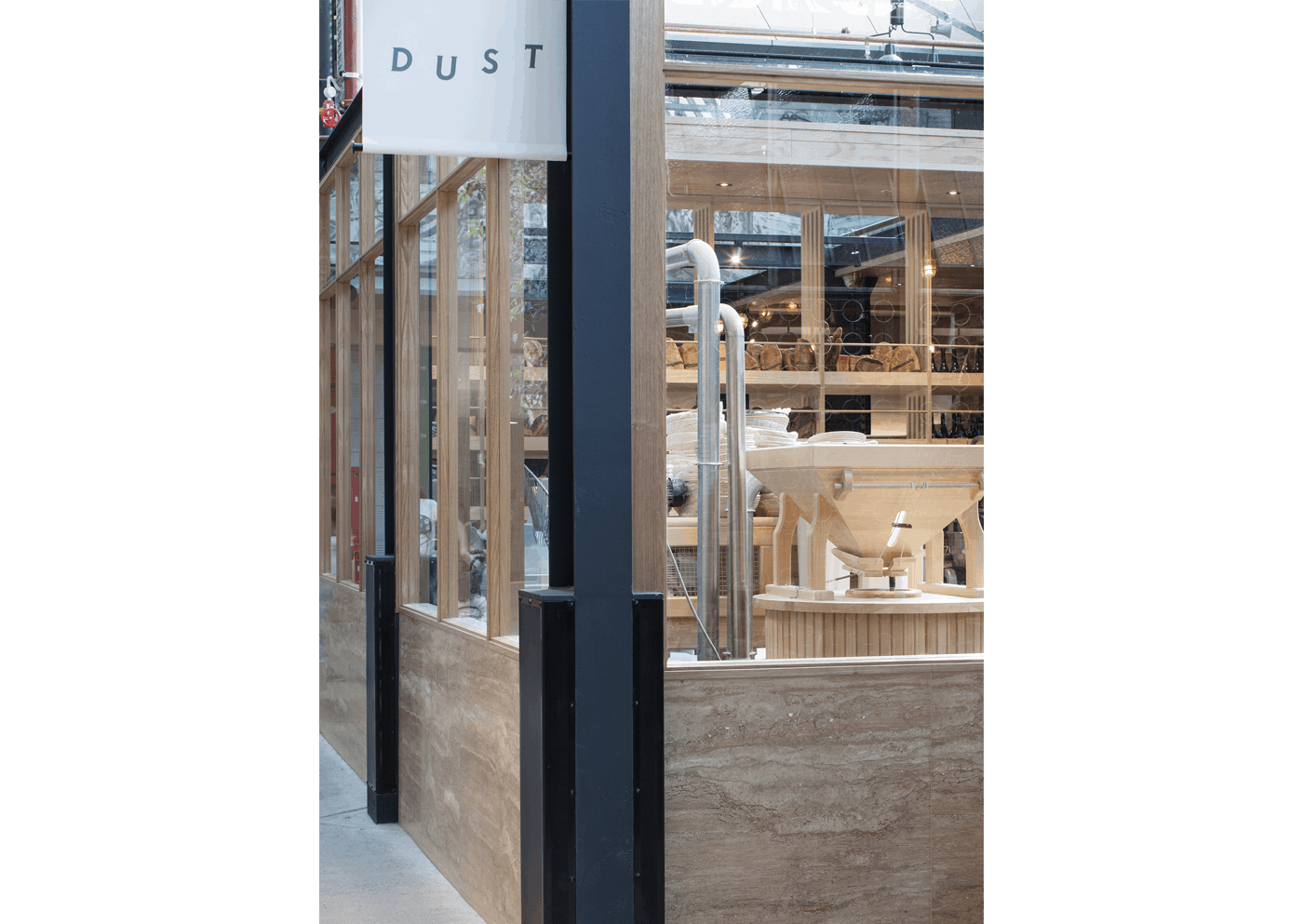 Travertine Noce Dust Bakery
