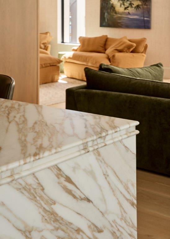 Calacatta Vagli Kitchen Island 1